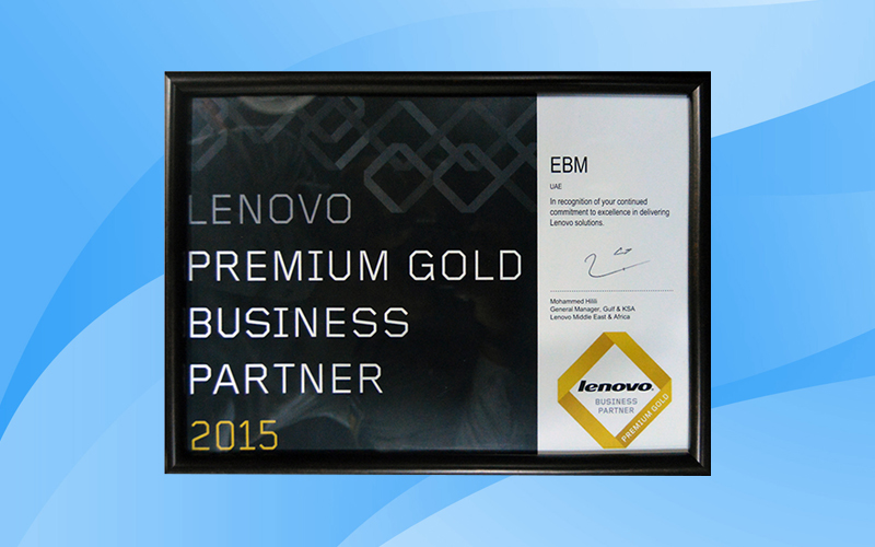Lenovo Premium Gold Business Partner